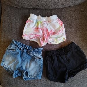 3 pairs Of Toddler Childrens Place Shorts